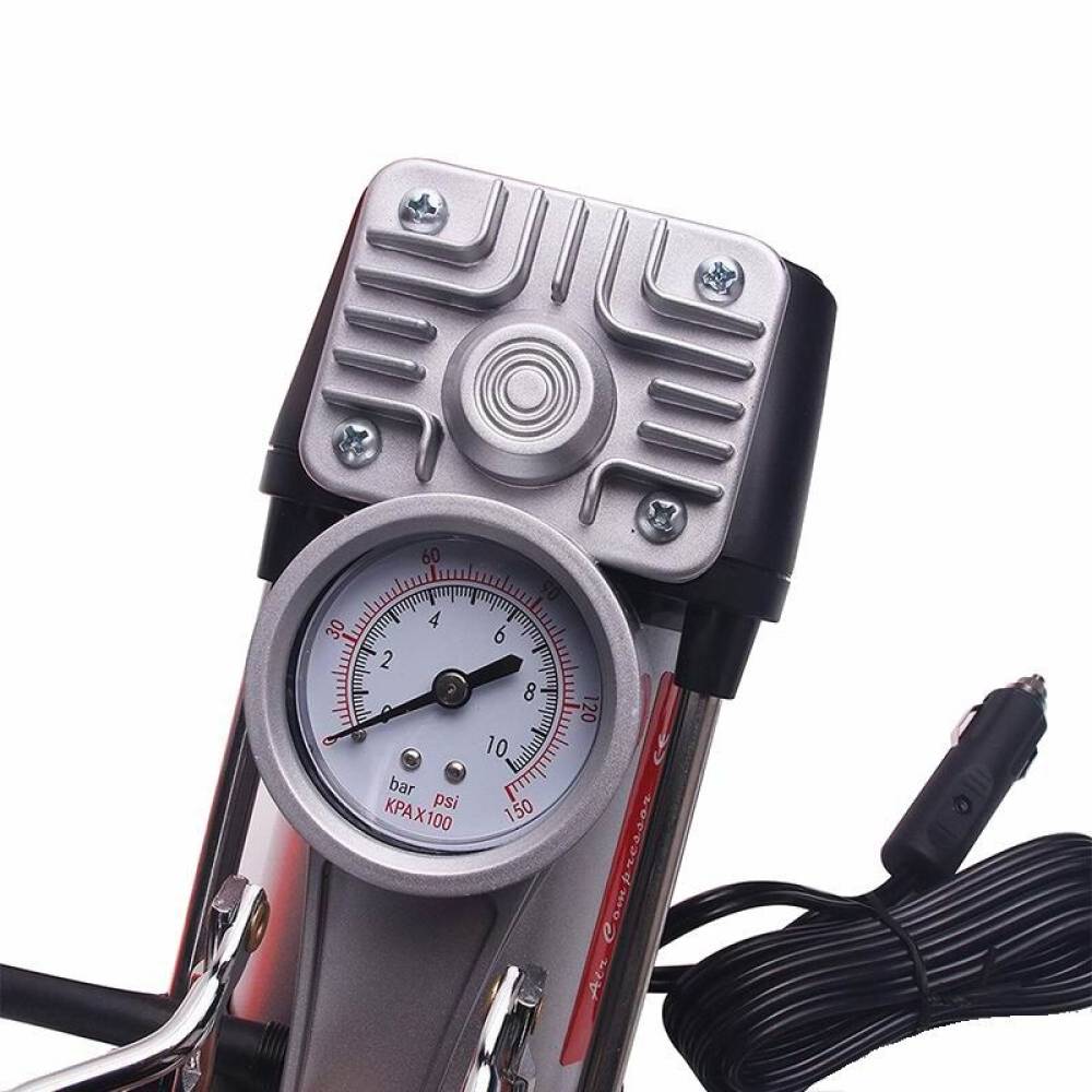 Compresor aer cu kit reparatie anvelope, 12V 10bar, 150psi, piston dublu, CPA700 PNI