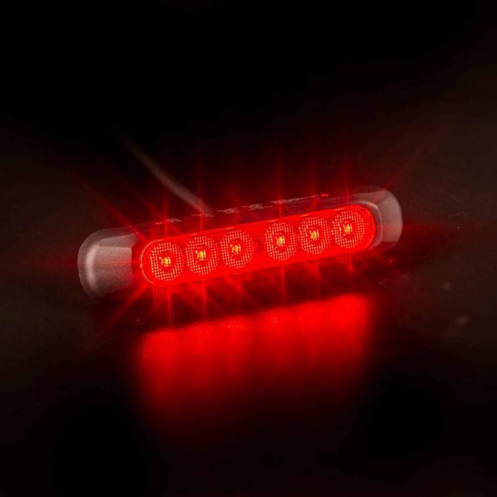 Lampa ceata, 132x28mm, Slim cu 6 LED-uri, 12/24V, prindere 2 suruburi, FT- 332 Fristom 