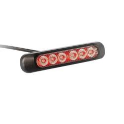 Lampa ceata, 132x28mm, Slim cu 6 LED-uri, 12/24V, prindere 2 suruburi, FT- 332 Fristom 