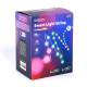 Ghirlanda luminoasa inteligentă, instalatie de craciun 10m, 66 leduri RGB-IC, smart, Bluetooth si telecomanda, cu USB Fairy Lights Rainbow 58382B-12m
