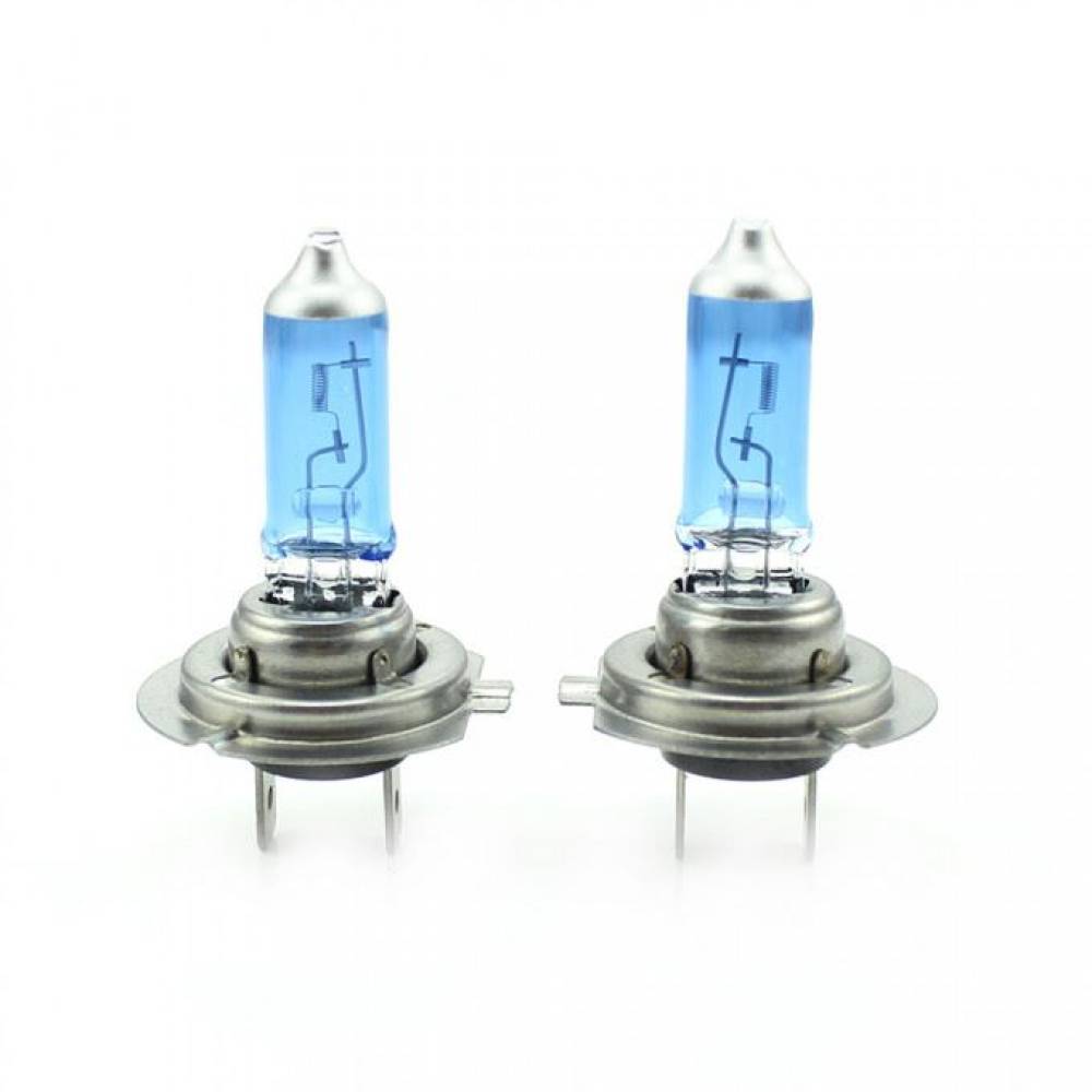 Set 2 becuri H7, 12V/55W, Xenon extra 100%, Carguard BHA024