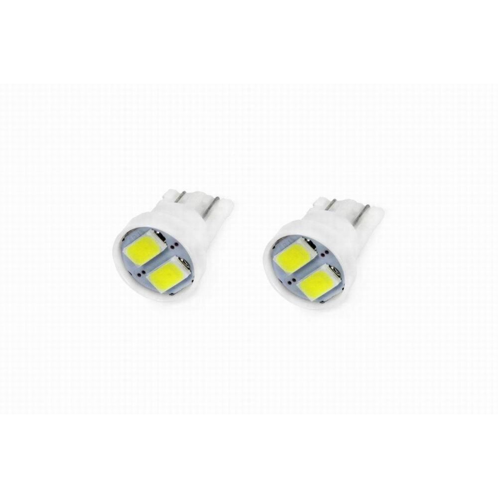 Set 2 becuri T10, 2 LED-uri SMD 5730 12V, W5W 01295 Amio