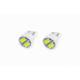 Set 2 becuri T10, 2 LED-uri SMD 5730 12V, W5W 01295 Amio
