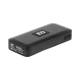 Starter auto multifunctional portabil, baterie externa, 12V 12Ah 800A, lanterna LED 5 moduri si afisaj LCD, pornire motor si incarcare wireless dispozitive electronice 10W cu USB 2.4A, 04055 Amio