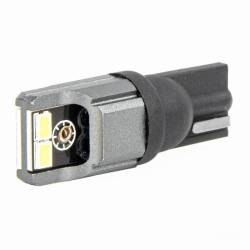 Set 2 becuri T10, 4 LED-uri SMD3020, 12-24V, W5W, Canbus, alb, Pro Series 03717 Amio