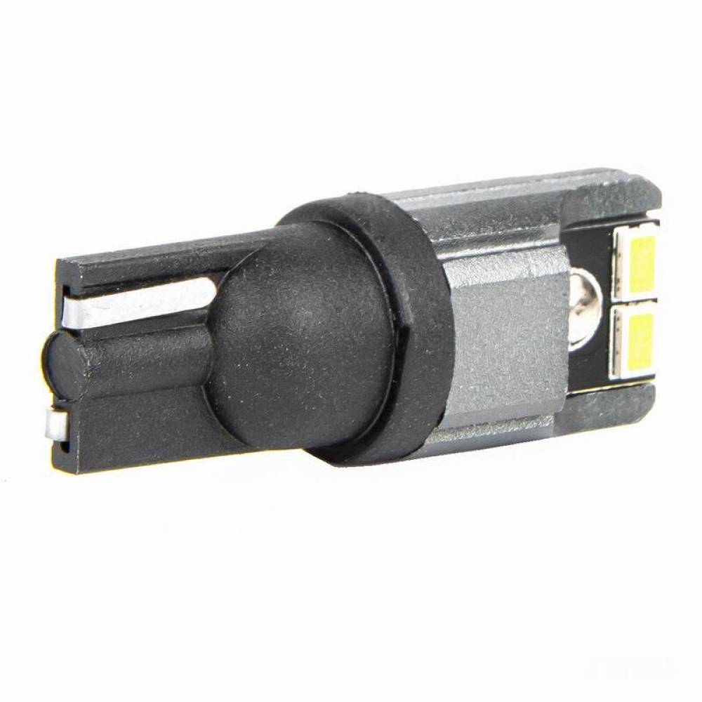 Set 2 becuri T10, 4 LED-uri SMD3020, 12-24V, W5W, Canbus, alb, Pro Series 03717 Amio