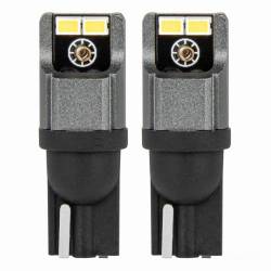 Set 2 becuri T10, 4 LED-uri SMD3020, 12-24V, W5W, Canbus, alb, Pro Series 03717 Amio