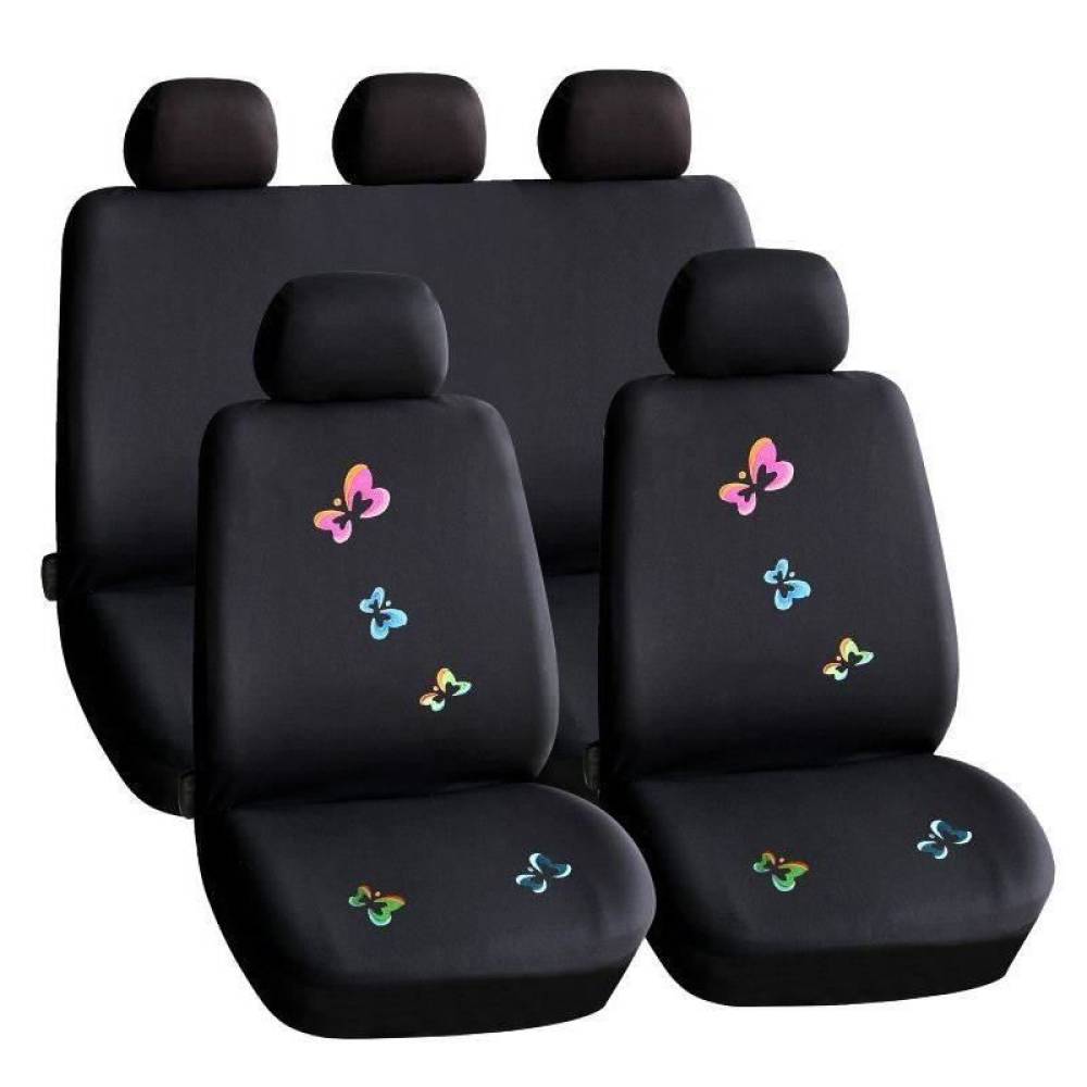 Set 9 huse scaun, bancheta si tetiere, fluturasi Carguard HSA009 Set 9 huse scaun, bancheta si tetiere, fluturasi Carguard HSA009
