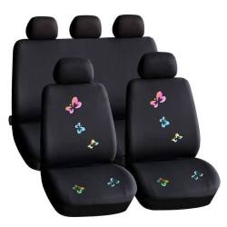 Set 9 huse scaun, bancheta si tetiere, fluturasi Carguard HSA009