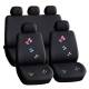 Set 9 huse scaun, bancheta si tetiere, fluturasi Carguard HSA009 Set 9 huse scaun, bancheta si tetiere, fluturasi Carguard HSA009