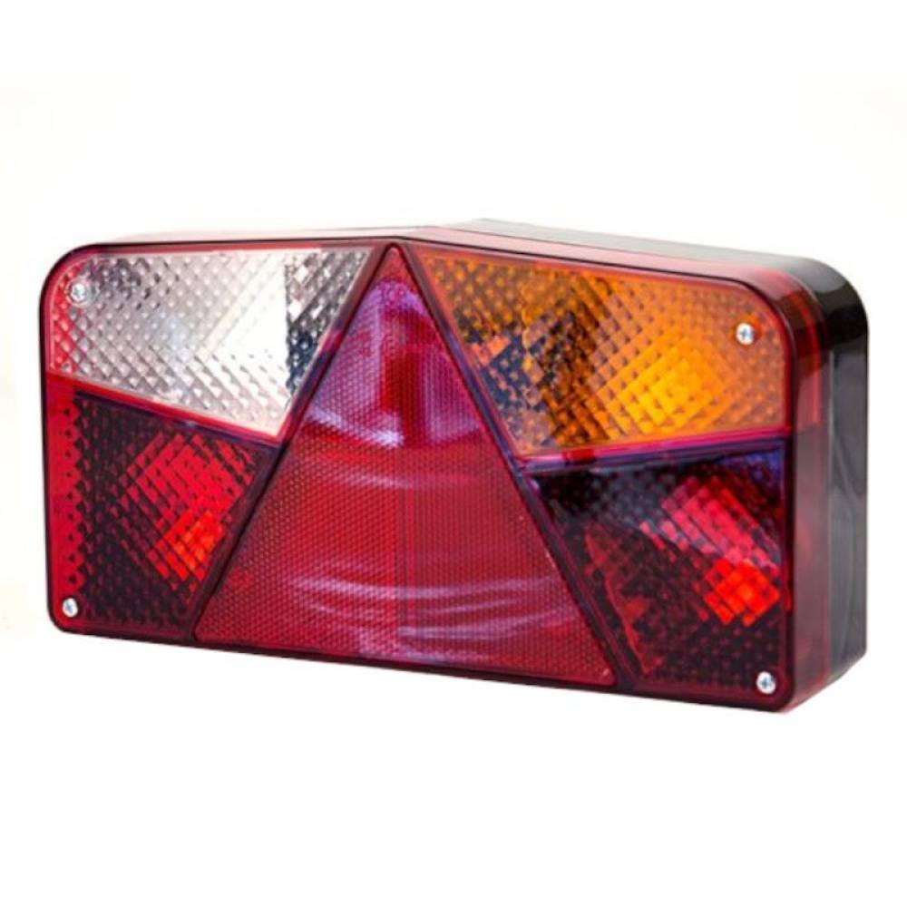 Lampa spate 265x138, 6 functii, cu triunghi, dreapta LZT200 MD33 Horpol