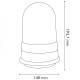 Girofar 12/24V, h193, prindere cu magnet si ventuza, bec H1, L2280-C TruckLed Girofar 12/24V, h193, prindere cu magnet si ventuza, bec H1, L2280-C TruckLed