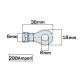 Papuc electric cupru fi8, ochi lat 3cm, 50A, AKC1054