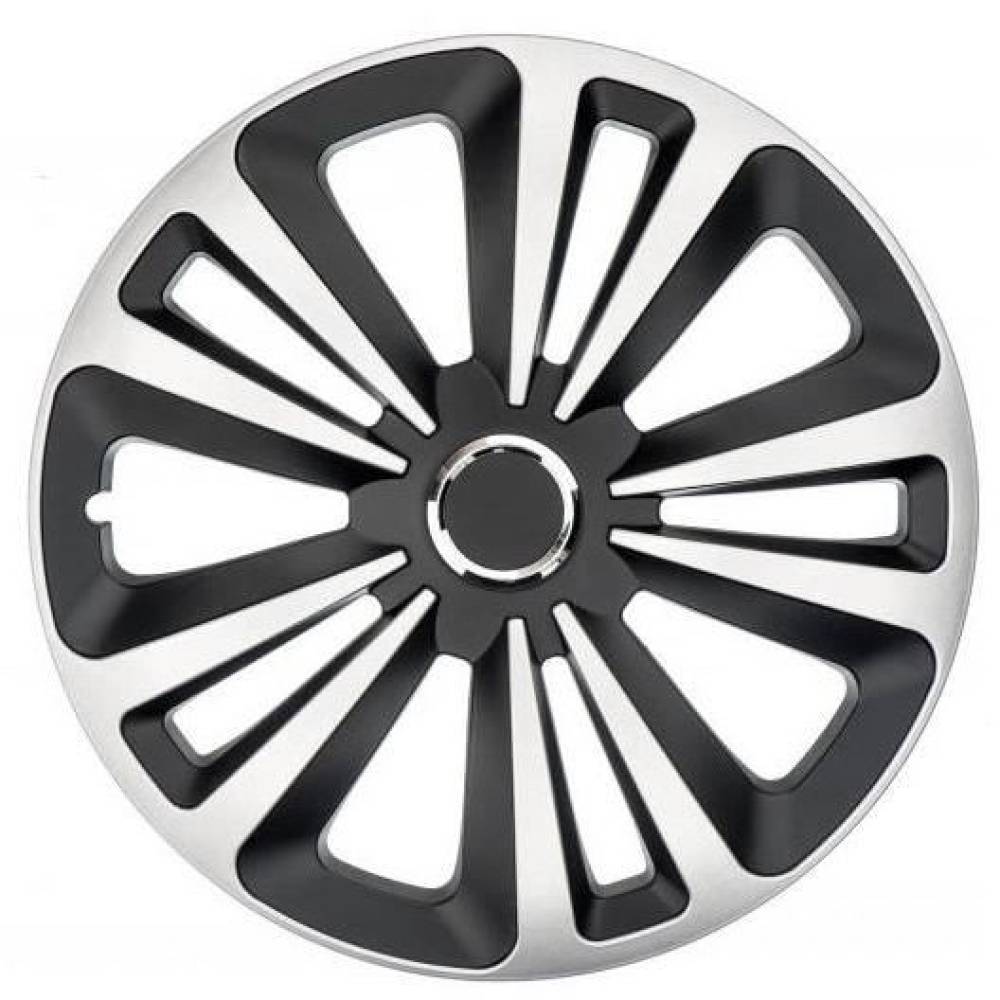 Capace roti 15'' Jestic Terra II cu inel, grafit cu argintiu