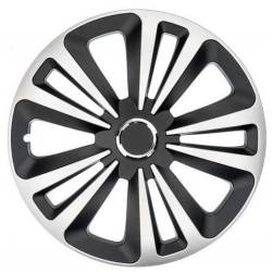 Capace roti 15'' Jestic Terra II cu inel, grafit cu argintiu
