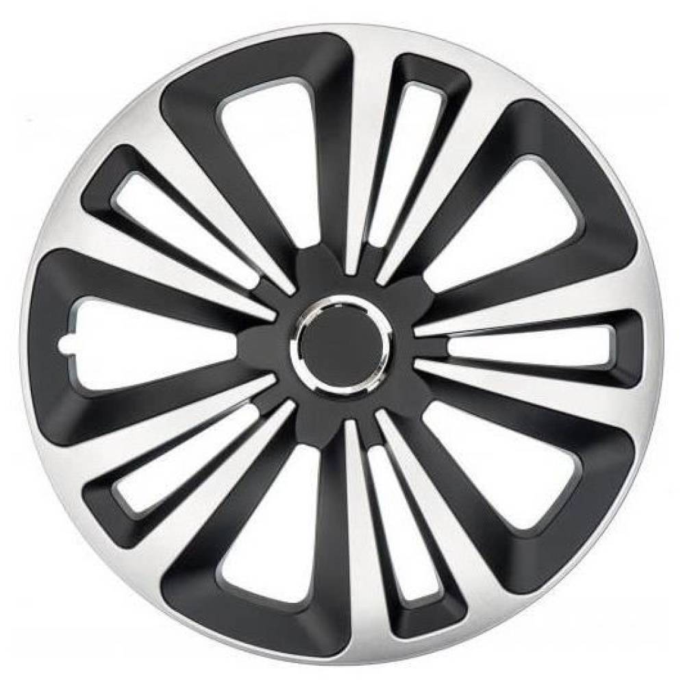 Capace roti 16'' Jestic Terra II cu inel mic, grafit cu argintiu