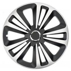 Capace roti 16'' Jestic Terra II cu inel mic, grafit cu argintiu