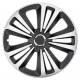 Capace roti 16'' Jestic Terra II cu inel mic, grafit cu argintiu