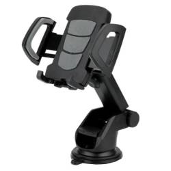 Suport telefon cu ventuza, picior telescopic, KURT 42860 CarCo