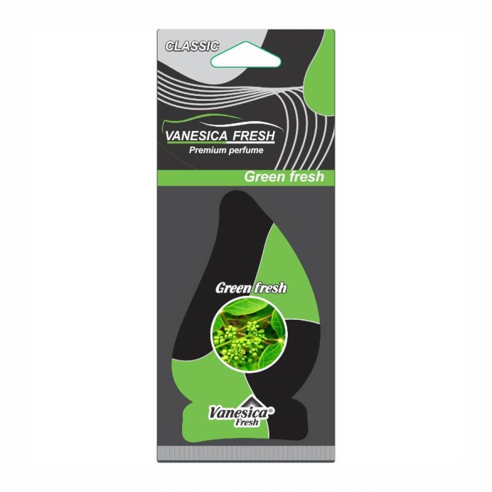 Odorizant auto bradut, Clasic, 54 bucati/plansa, Vanesica