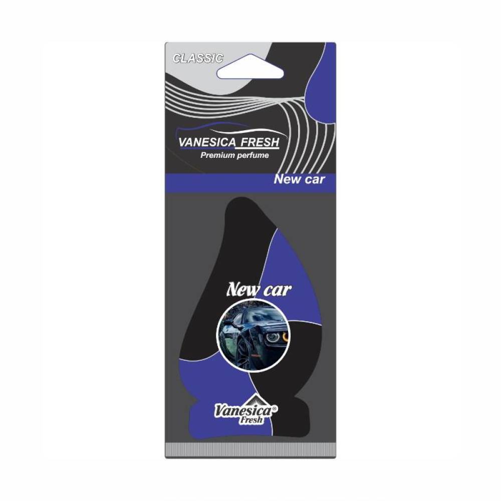 Odorizant auto bradut, Clasic, 54 bucati/plansa, Vanesica