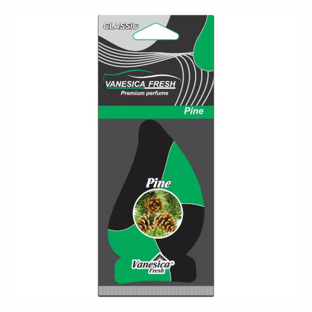 Odorizant auto bradut, Clasic, 54 bucati/plansa, Vanesica