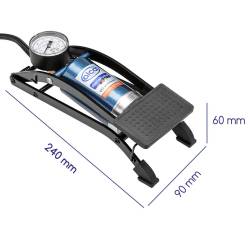 Pompa aer picior, 1 cilindru mare, 7 bar, 100psi, High Power 201.00 Alca