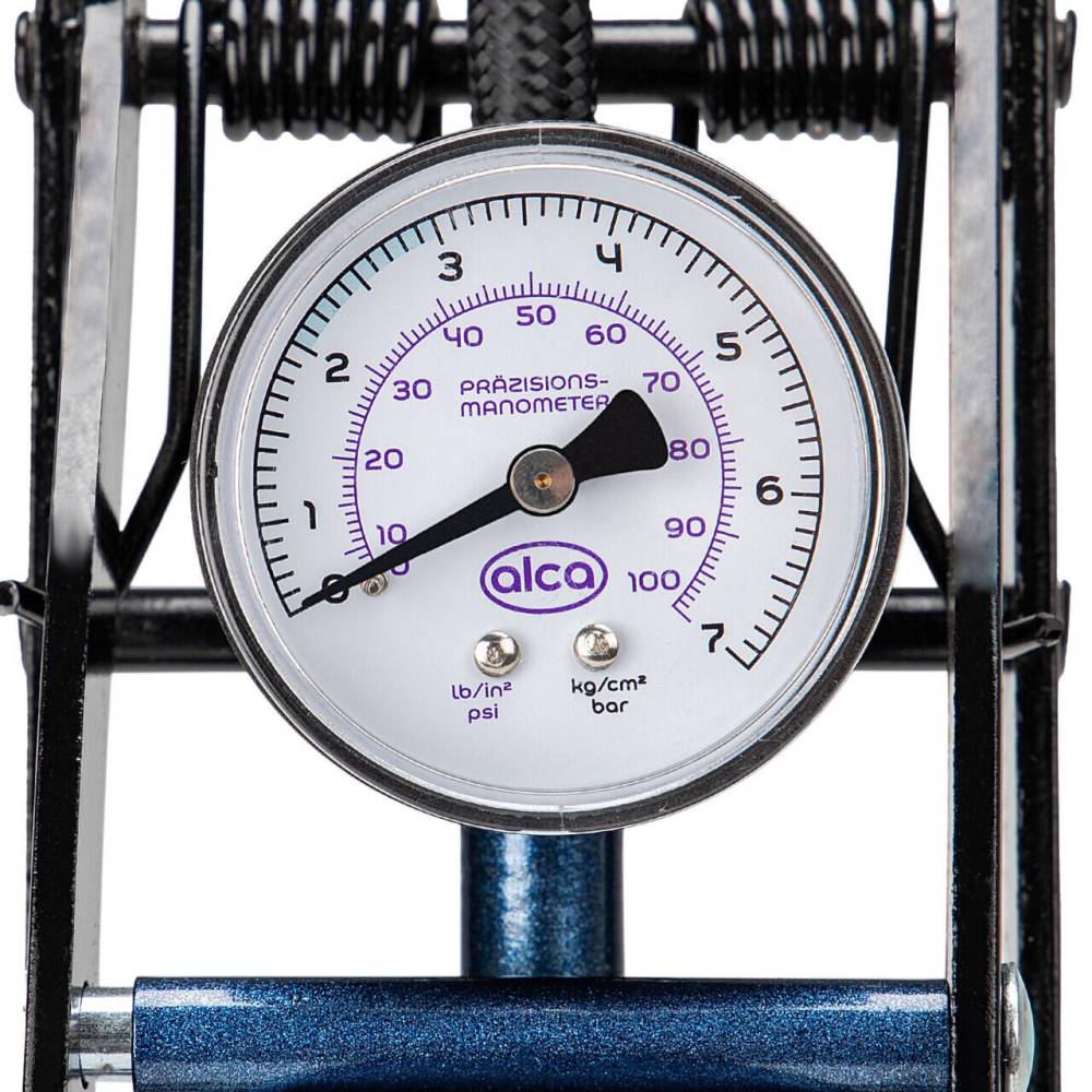 Pompa aer picior, 1 cilindru mare, 7 bar, 100psi, High Power 201.00 Alca