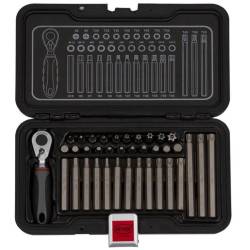 Trusa biti 37 piese (hexagonale, torx , M si clichet) 335.00 Heyner