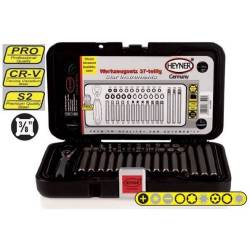 Trusa biti 37 piese (hexagonale, torx , M si clichet) 335.00 Heyner