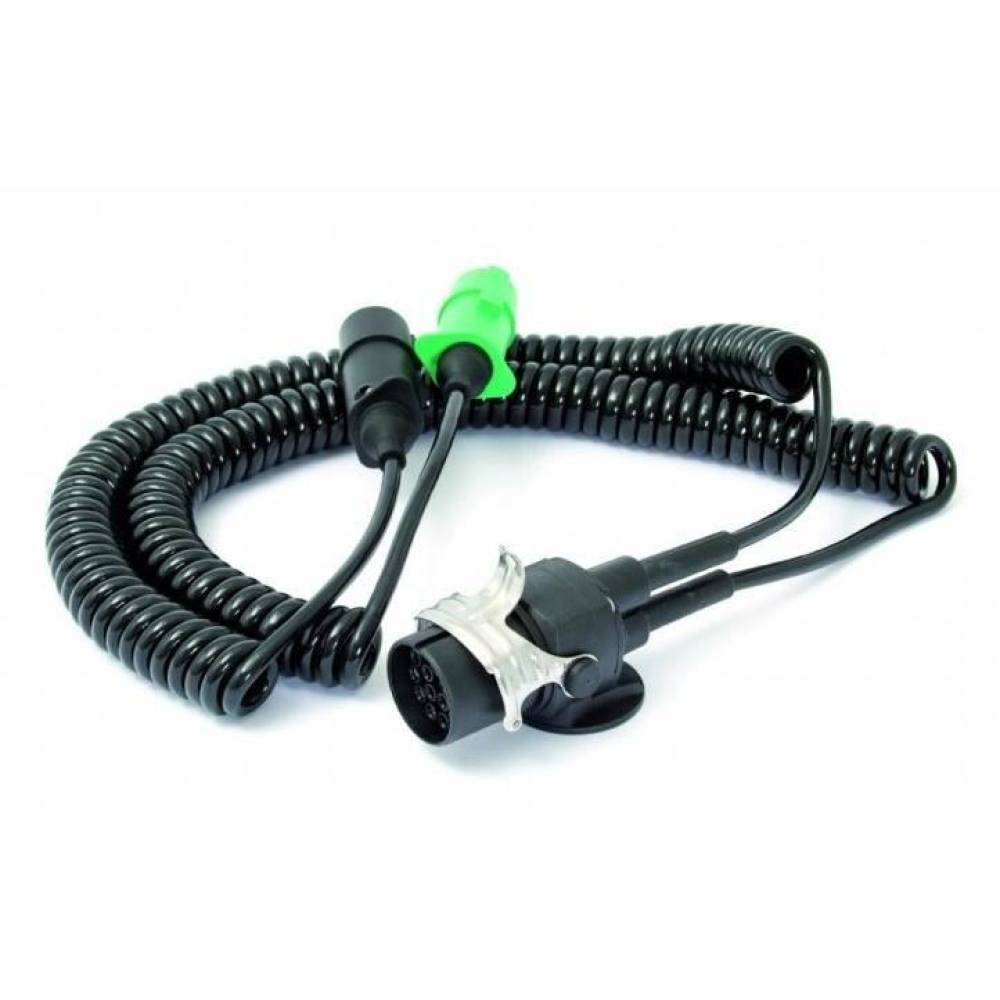 Cablu curent camion 24V, 3.5m, tip Y, cu adaptor de la 15pini la 7 pini N/S, Eco 42956.4340 Reflex-Allen
