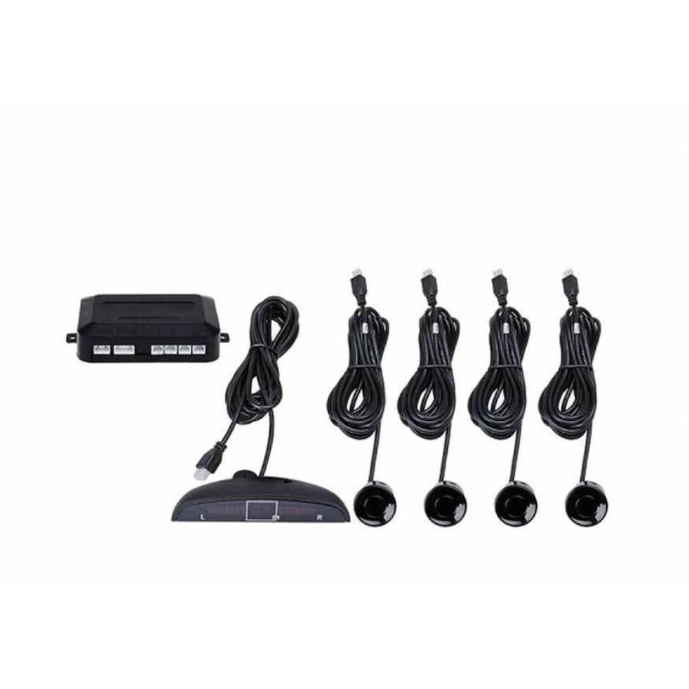 Senzori parcare 4 LED-uri, cu senzori negri, 0442 Automax