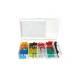 Set 80 sigurante plate mari, cutie 80 bucati cu extractor Amio 02224
