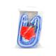 Chinga tractare elastica 2.1T 1.5m -->4.5m 2066 Automax 