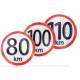 Autocolant reflectorizant fi 15cm limita viteza 110km/h 5225 Automax
