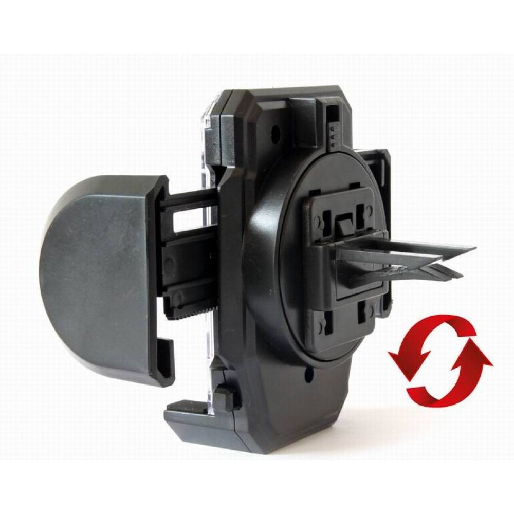 Suport telefon, 3 prinderi, cu ventuza, grila aerisire si talpa adeziva, 01250 Amio