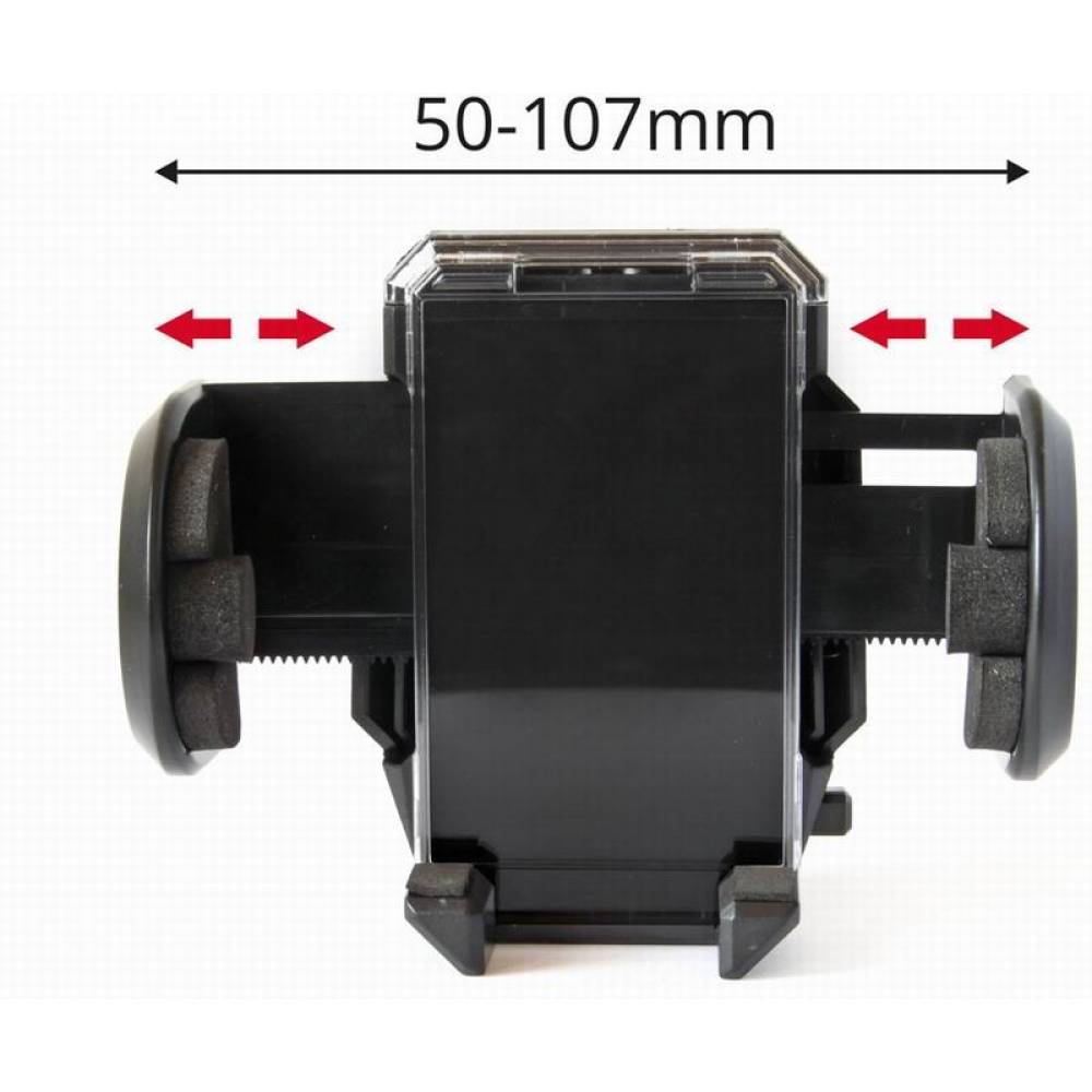 Suport telefon, 3 prinderi, cu ventuza, grila aerisire si talpa adeziva, 01250 Amio