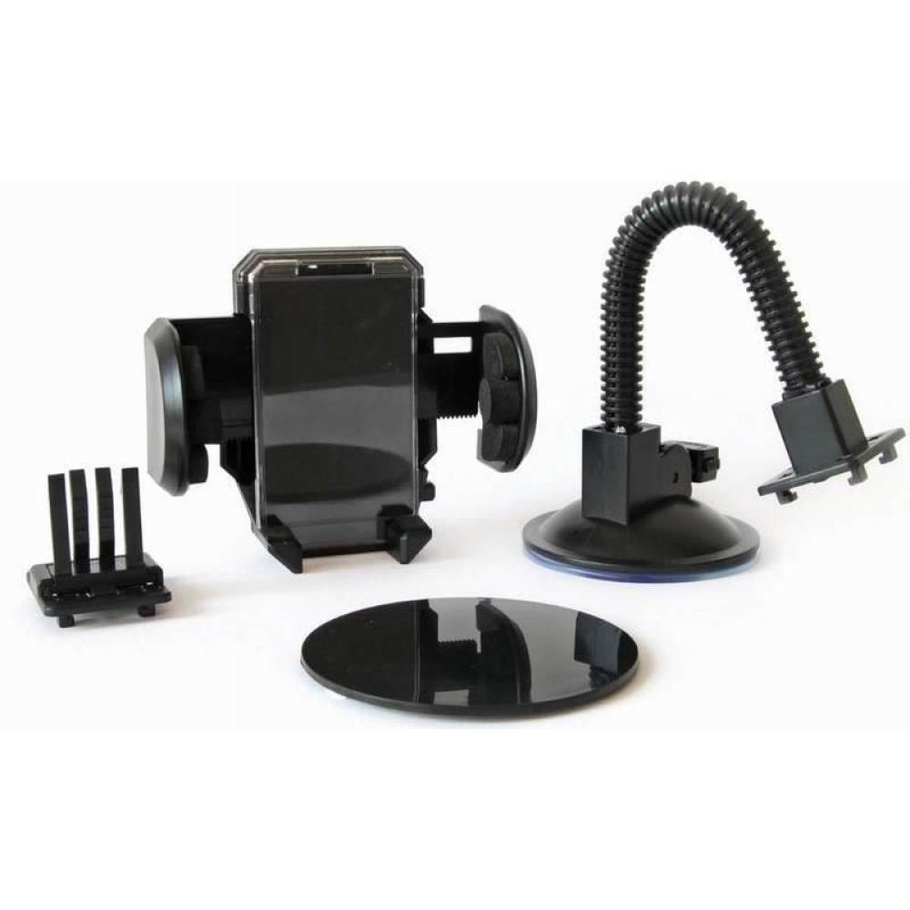 Suport telefon, 3 prinderi, cu ventuza, grila aerisire si talpa adeziva, 01250 Amio