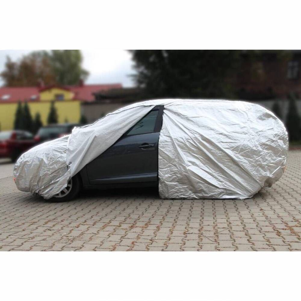 Prelata auto exterioara marimea L, vatuita cu bumbac, cu fermoar, 01111 Amio