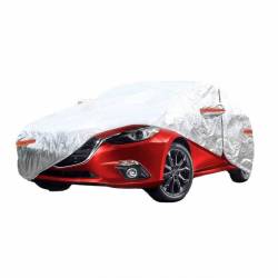 Prelata auto exterioara marimea L, vatuita cu bumbac, cu fermoar, 01111 Amio