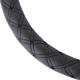Husa volan 37-39cm, imitatie piele, cusatura neagra, 02814 Amio Husa volan 37-39cm, imitatie piele, cusatura neagra, 02814 Amio