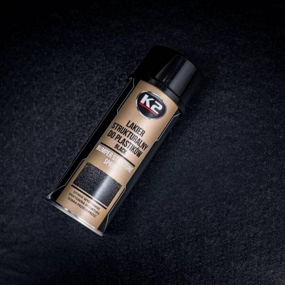 Spray vopsea texturata, 400ml, pentru bara protectie, Bumper Structure Spray, L345 K2