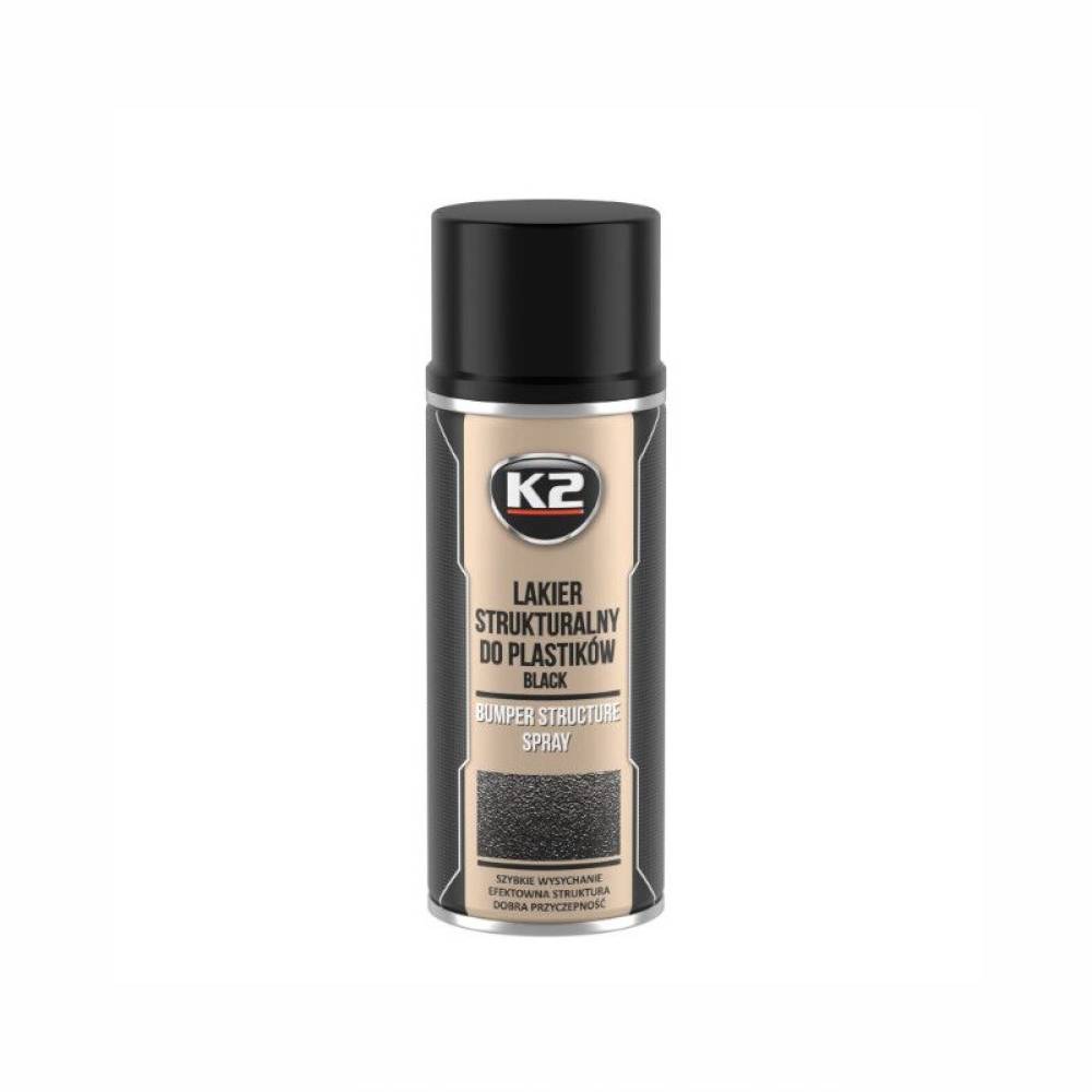 Spray vopsea texturata, 400ml, pentru bara protectie, Bumper Structure Spray, L345 K2