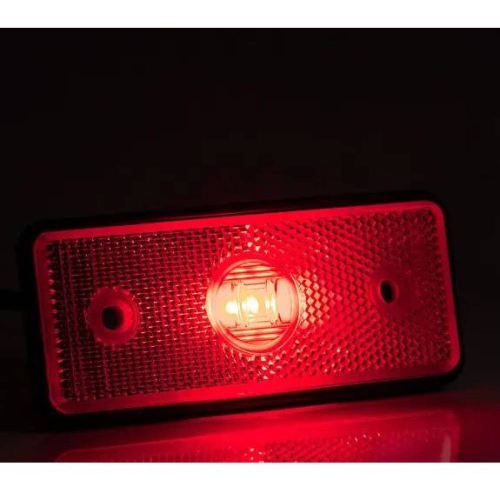 Lampa gabarit 110x45, LED, rosie, 12-36V, MD-013-C Fristom 