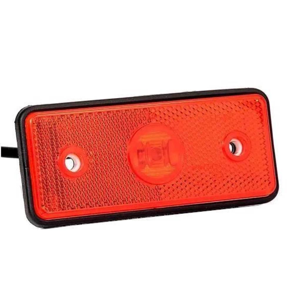 Lampa gabarit 110x45, LED, rosie, 12-36V, MD-013-C Fristom 