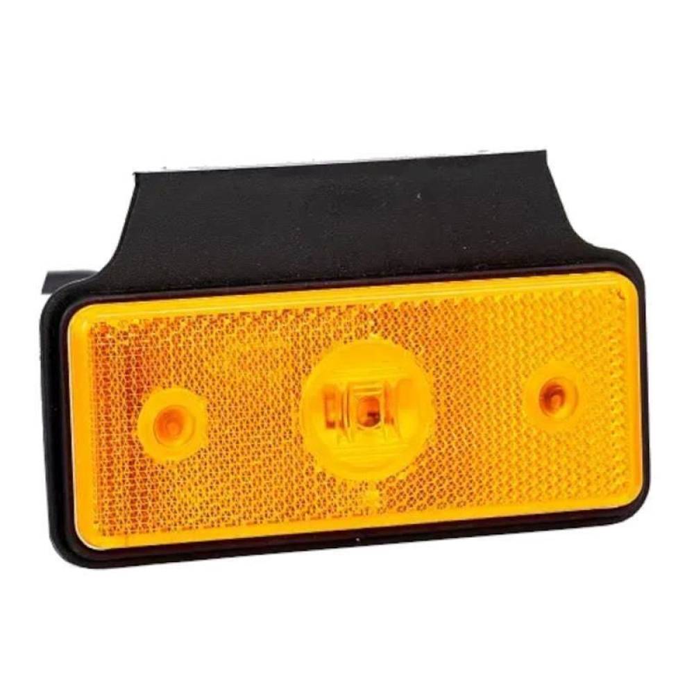 Lampa gabarit 110x45, LED, galbena, cu suport, 12-36V, MD-013 Z+K Fristom