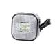 Lampa gabarit 62x62, LED, alba, 12-36V, FT-027-B Fristom