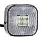 Lampa gabarit 62x62, LED, alba, 12-36V, FT-027-B Fristom