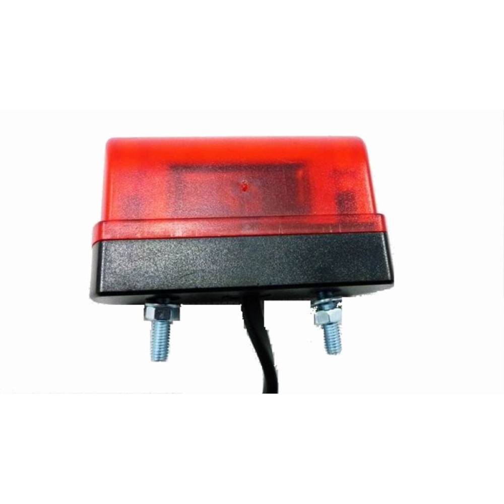 Lampa numar 83x40, 2+3 LED-uri, cu pozitie, rosie FT-016-A Fristom 