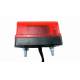 Lampa numar 83x40, 2+3 LED-uri, cu pozitie, rosie FT-016-A Fristom 